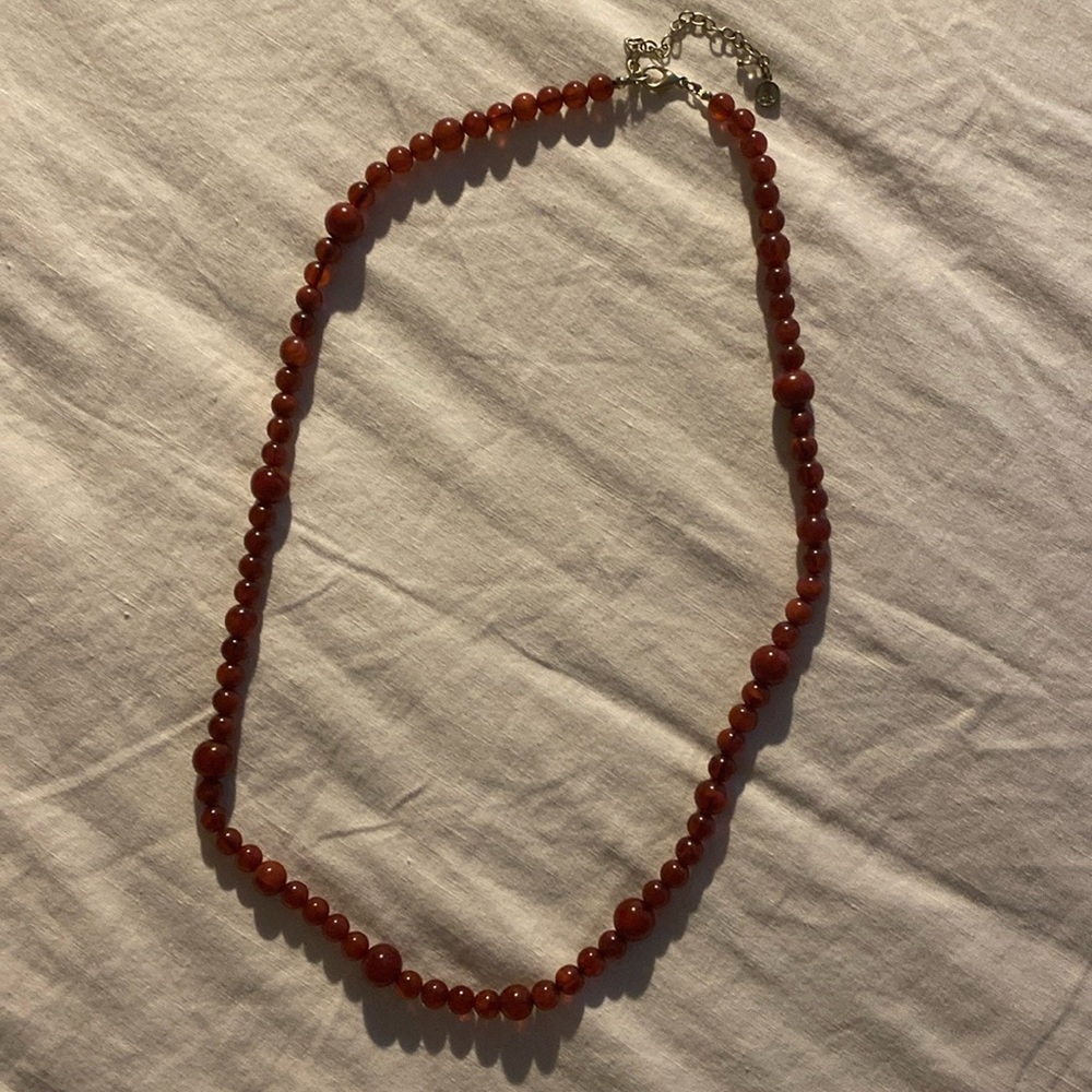Lands end simple life necklace